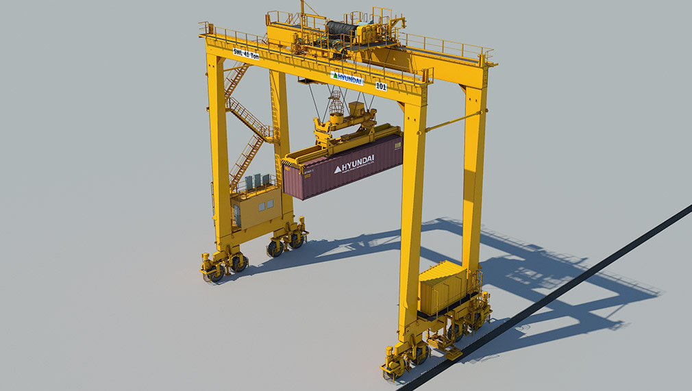무선전력전송 RTG Crane